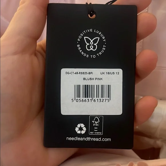 Needle & Thread Pink Hyacinth ruffle Gown for wedding/prom/balls - Picture 5 of 9